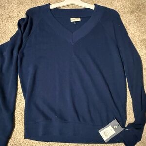 Universal Thread Navy V-Neck Sweater- XS